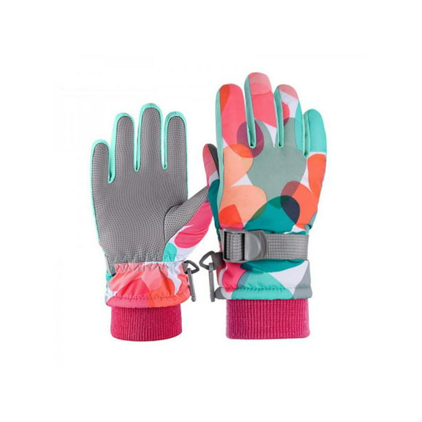 Details about  / Kids Toddlers Boys Girls Winter Warm Ski Gloves Waterproof Non-Slip Mittens